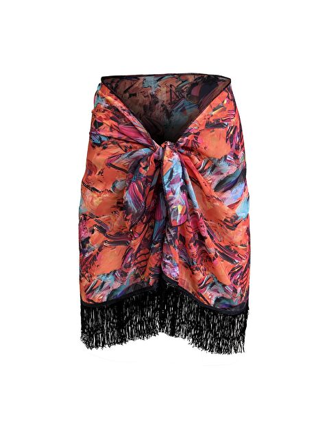 Bolder Amore Püsküllü Fire Pareo - S000012486-20010