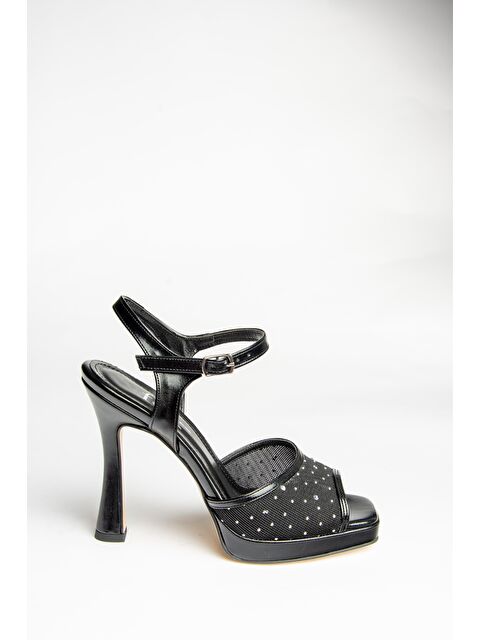 Fox Shoes U5699214 Siyah Kadın Topuklu Ayakkabı - S000356854-19351