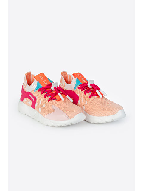 Letoon Yuvarlak Burunlu Bağcıklı Kız Çocuk Spor Ayakkabı - S000060395-23490