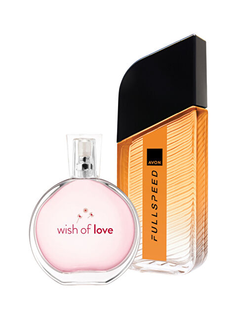 AVON Full Speed Erkek Parfüm ve Wish Of Love Kadın Parfüm Paketi - S000189375-10231