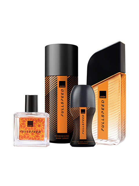 AVON Full Speed Erkek Parüm Deodorant Rollon 4'lü Set - S000189365-10231