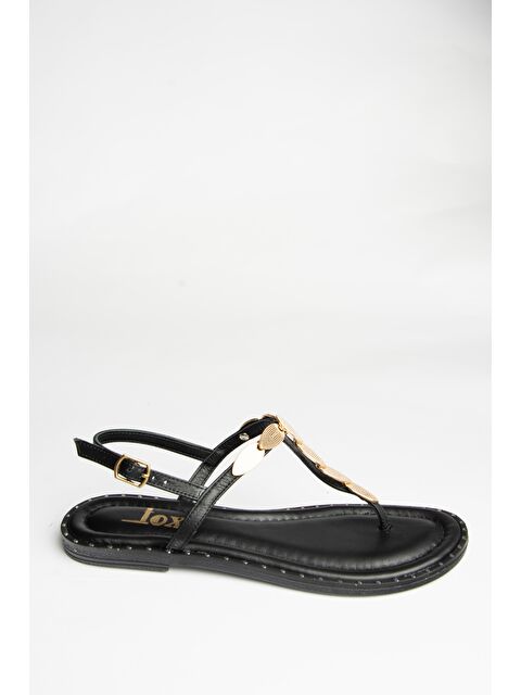 Fox Shoes U2912401 Siyah Kadın Sandalet - S000369383-19351