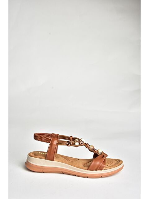 Fox Shoes U2586244 Taba Kadın Sandalet - S000369380-14955
