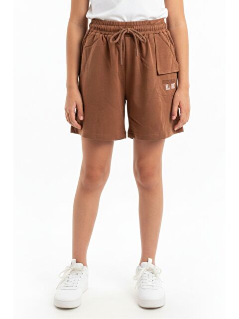 Toontoykids Kız Çocuk Baskılı Şort