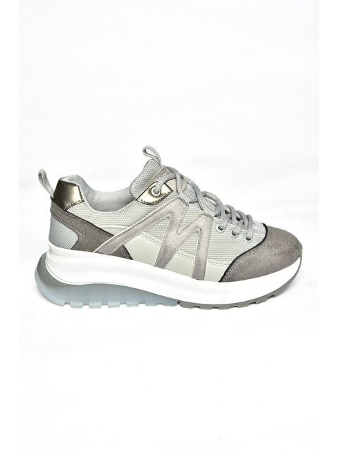 Fox Shoes S9731130 Gri Kadın Sneakers - S000152342-20600