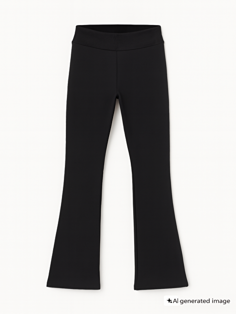 Toontoykids Kız Çocuk Baskılı Tayt