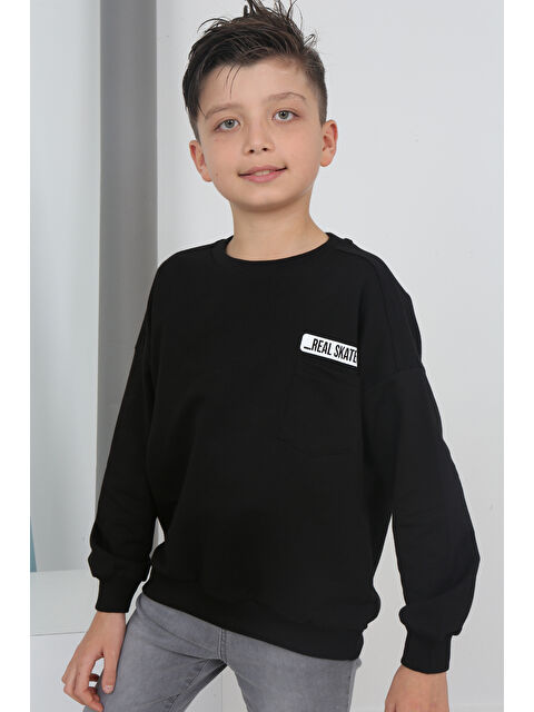 Toontoykids Erkek Çocuk Baskılı Sweatshirt