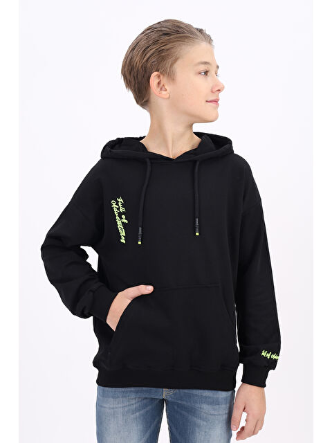 Toontoykids Erkek Çocuk Nakışlı Sweatshirt