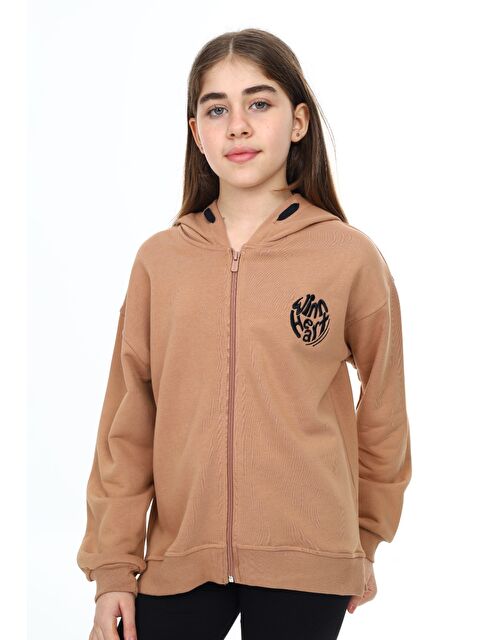 Toontoykids Kız Çocuk Nakışlı Hırka