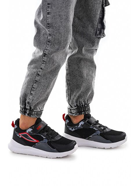 Kiko Kids Cırtlı Fileli Erkek Çocuk Spor Ayakkabı 3004 - S000046580-37434