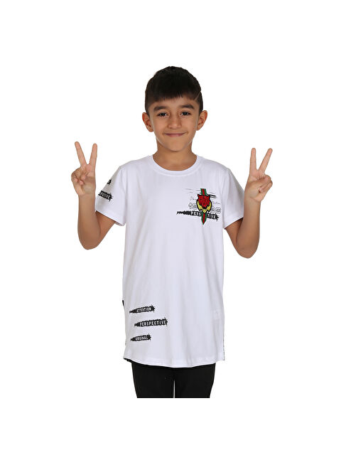 Toontoykids Erkek Çocuk Tiger Nakışlı Tişört