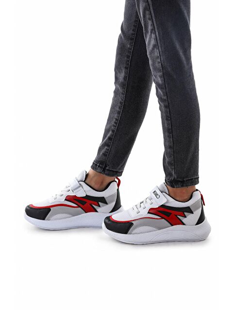 Kiko Kids Cırtlı Fileli Erkek Çocuk Spor Ayakkabı 3010 - S000046586-37434