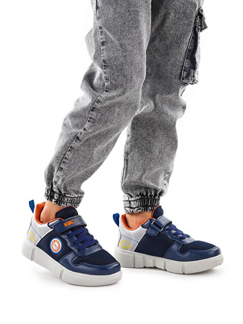 Kiko Kids Cırtlı Fileli Erkek Çocuk Spor Ayakkabı 3011 - S000046587-21164