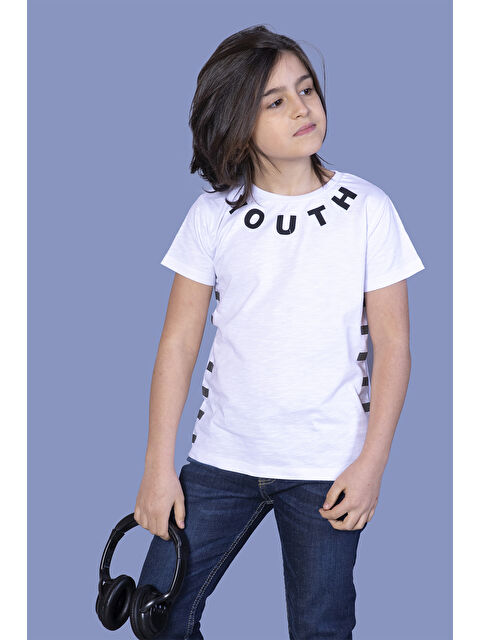 Toontoykids Erkek Çocuk Youth Baskılı Tişört
