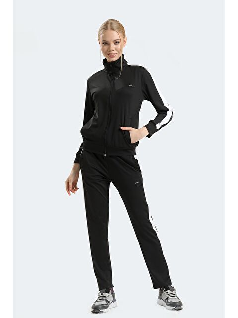 SLAZENGER RIFLE Kadın Eşofman Takım Siyah