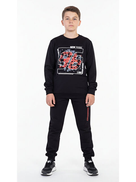 Toontoykids Erkek Çocuk Baskılı Eşofman Takımı