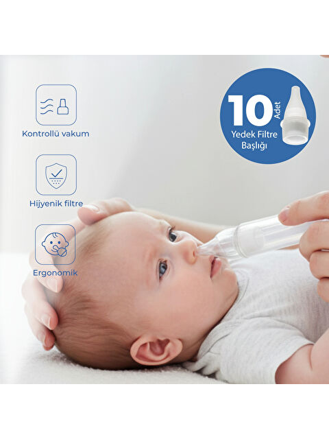 Babyjem Burun Aspiratörü Yedek Filtre 10 Adet - S000501338-26865