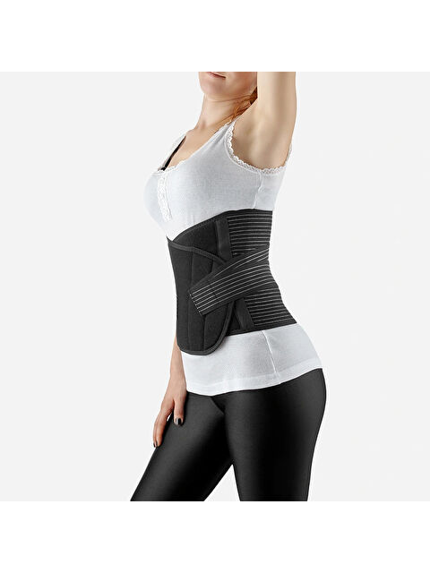 Babyjem Doğum Sonrası Balenli Korse Siyah L-XL - S000501339-19351