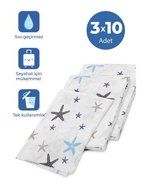 Babyjem 924 Atılabilir Klozet Örtüsü 30 Adet - S000501345-20063