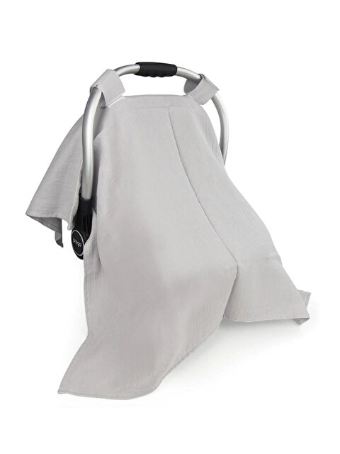 Babyjem Çok Amaçlı Müslin Ana Kucağı Örtüsü Gri - S000501362-20600