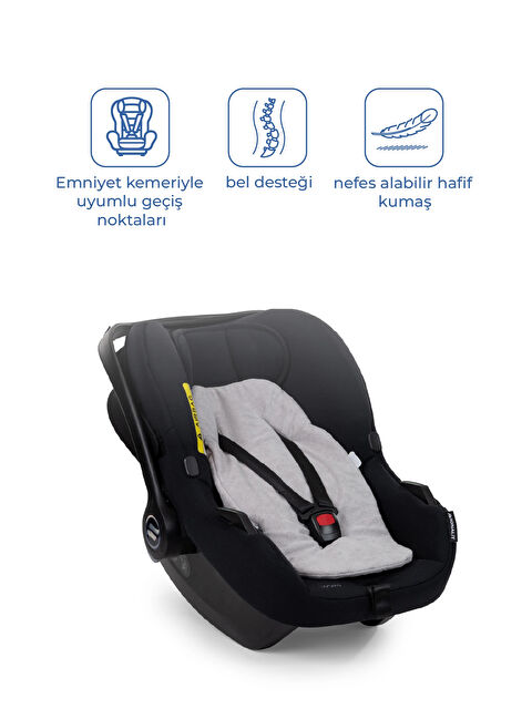 Babyjem Ana Kucağı Bel Desteği Havlu Gri - S000501371-20600
