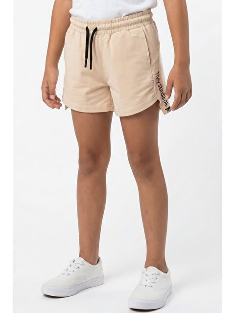 Toontoykids Kız Çocuk They Standards Baskılı Şort