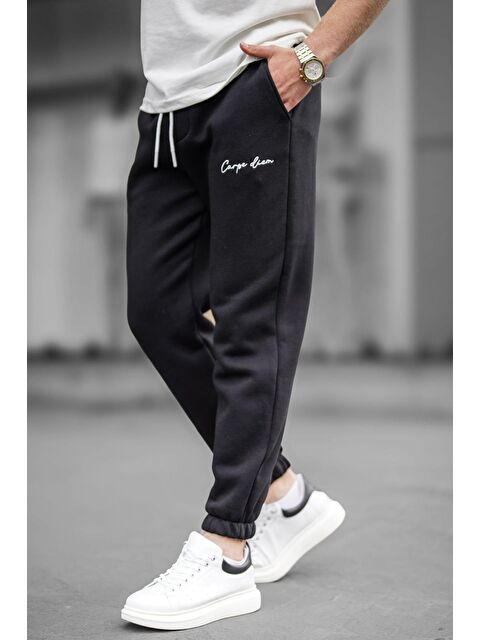 Madmext Siyah Basic Regular Fit Eşofman 6521 - S000056847-19351