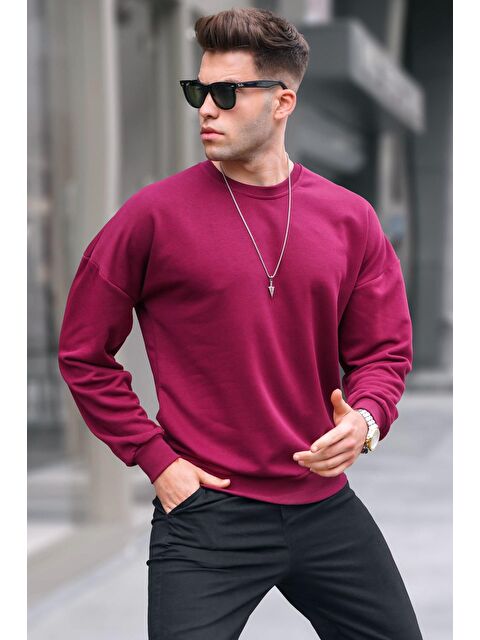 Madmext Bordo Erkek Sweatshirt 4782 - S000061450-19951