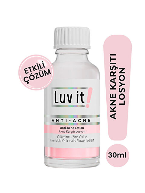 Luv it! Akne Karşıtı Losyon 30ml – Salisilik Asit İçeren Akne Kurutucu