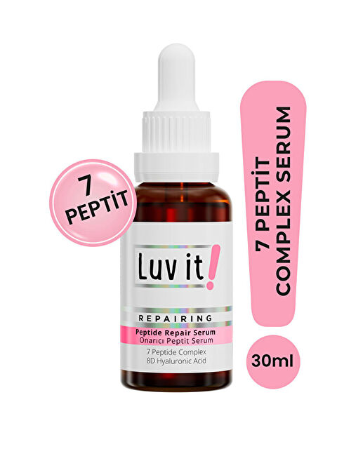 Luv it! Yaşlanma Karşıtı, Cilt Yenileyici Ve Onarıcı Peptit Serum 30ml