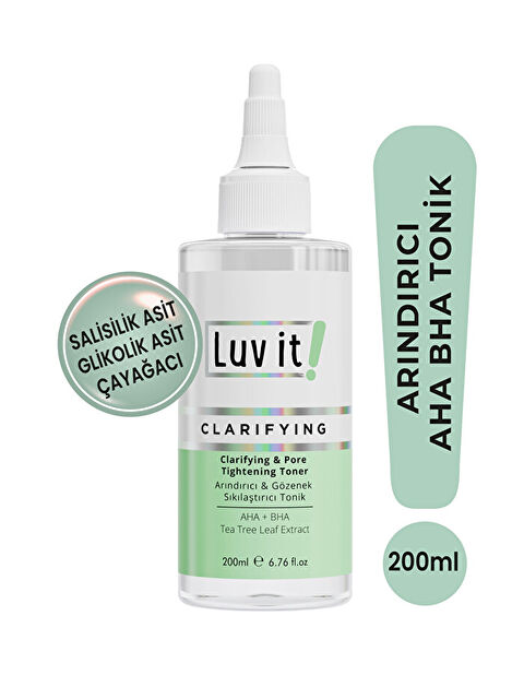 Luv it! Arındırıcı Ve Gözenek Sıkılaştırıcı Tonik 200ml