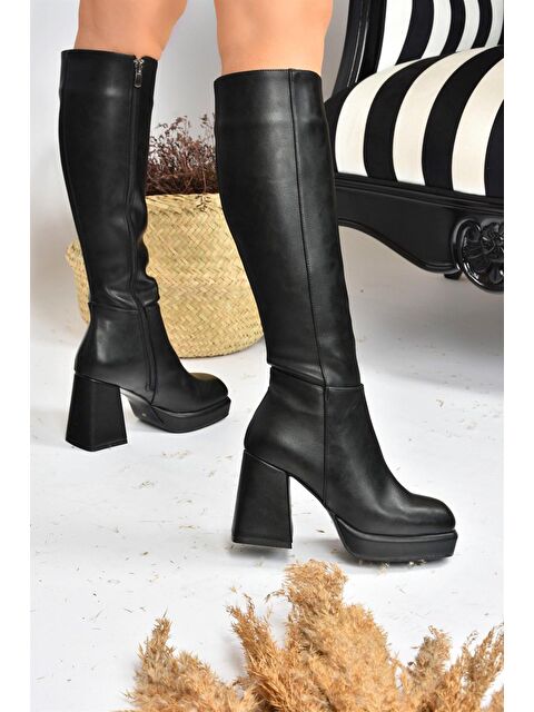 Fox Shoes L2823901 Siyah Kadın Çizme - S000056041-19351