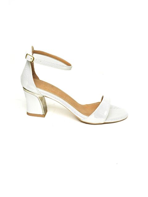Fox Shoes U8202315 Sedef Kadın Topuklu Ayakkabı - S000369316-19927