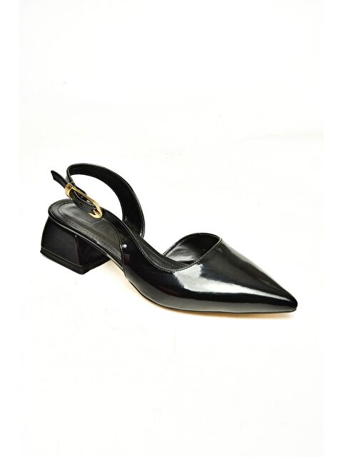 Fox Shoes U9982124 Siyah Kadın Topuklu Ayakkabı - S000356352-19351