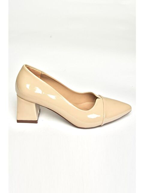 Fox Shoes U8206200 Bej Kadın Topuklu Ayakkabı - S000369355-19928