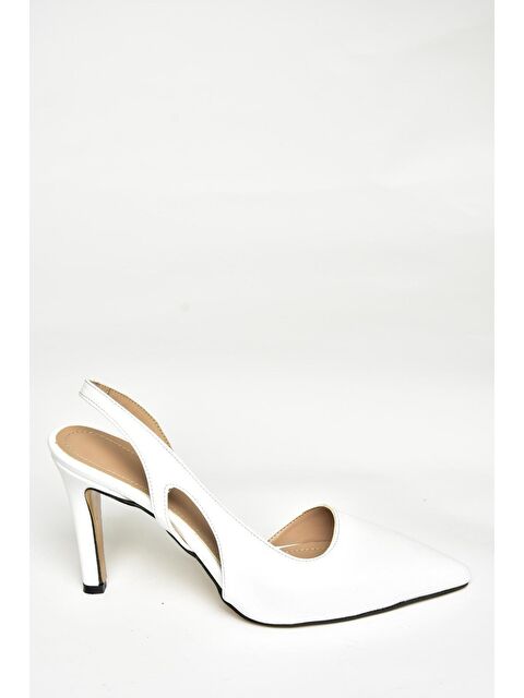 Fox Shoes U4045894 Beyaz Kadın Topuklu Ayakkabı - S000369317-20063