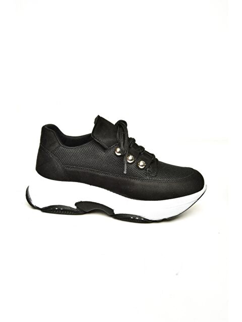 Fox Shoes U2390326 Siyah Kadın Sneakers - S000369402-19351