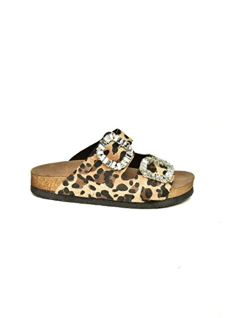 Fox Shoes K7776048 Taba Kadın Terlik - S000052886-37454