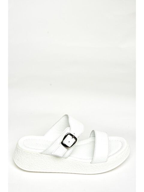 Fox Shoes U5550504 Beyaz Kadın Terlik - S000356851-20063