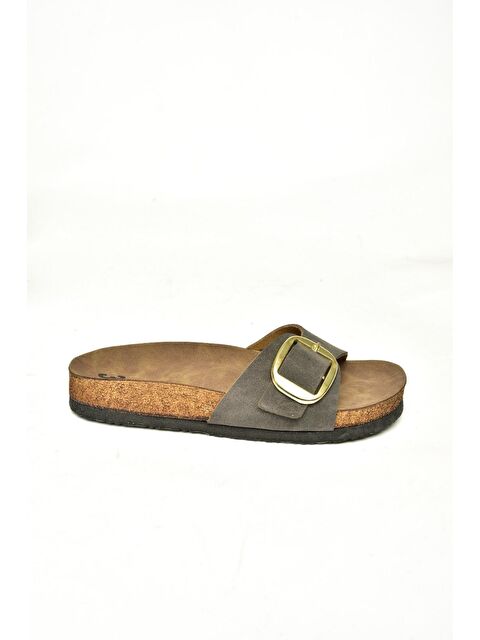 Fox Shoes P7775072 Kahverengi Kadın Terlik - S000052193-19413