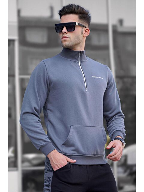 Madmext Füme Erkek Sweatshirt 5300 - S000062430-33408
