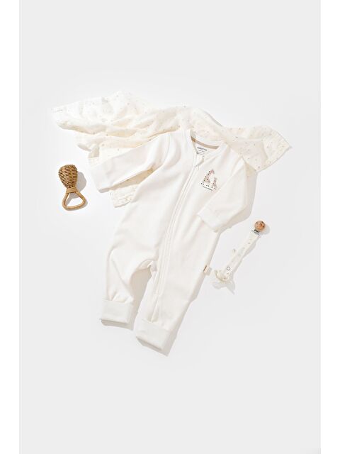 BabyCosy Organic  Fermuarlı Tulum - S000079702-19965