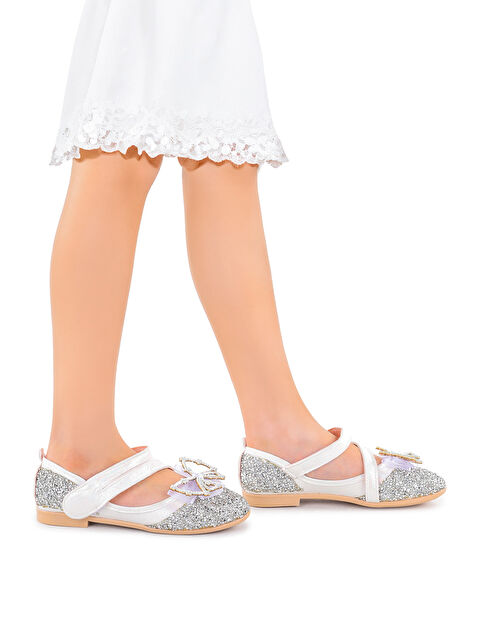 Kiko Kids Maena Vakko Cırtlı Fiyonklu Kız Bebek Babet Ayakkabı - S000174111-17219