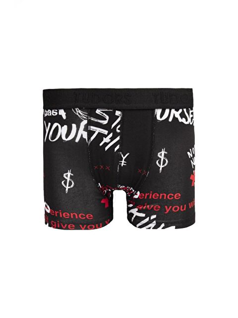 TUDORS Erkek 2 Li Pamuk Elastanlı Esnek Kumaş Boxer - S000044828-23173