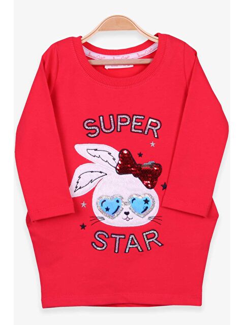 Breeze Kız Bebek Tunik Tavşan Nakışlı Narçiçeği (1.5-2 Yaş) - S000069923-20048