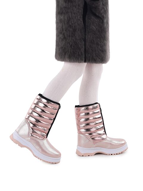 Kiko Kids Vakko Fermuarlı Kız Çocuk Kar Botu Arz 2732 - S000079931-23490