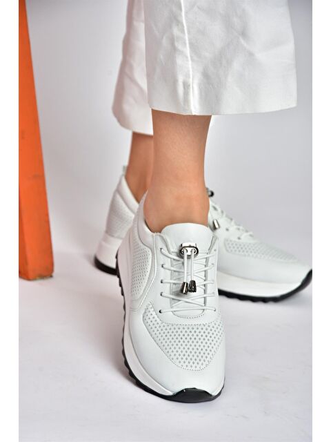 Fox Shoes P540009203 Beyaz Kadın Sneakers - S000052235-20063