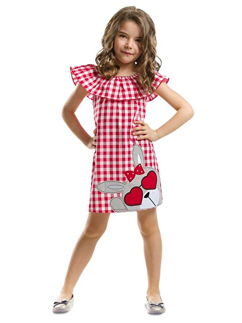 Denokids Kalp Gözlüklü Elbise - S000009544-23173