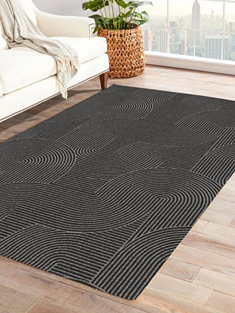 Jassrug Rölyef Halı 150X220 Joy Antrasit ANTRASIT
