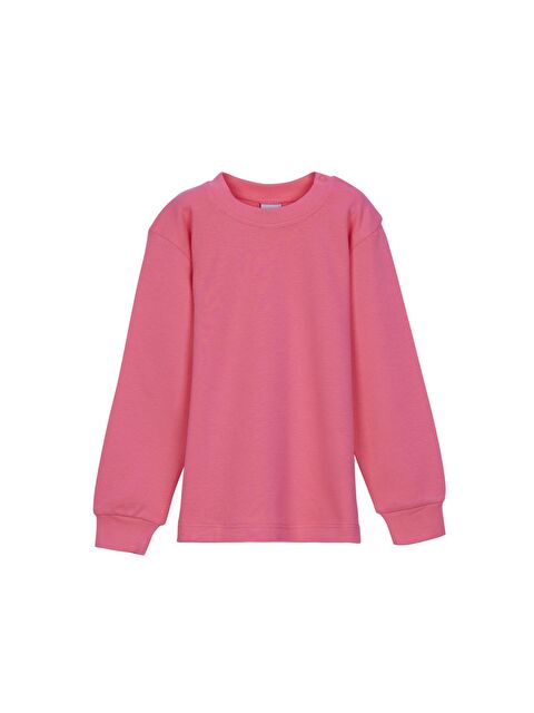 Lovetti Bisiklet Yaka Kız Bebek Sweathirt - S000053873-20021